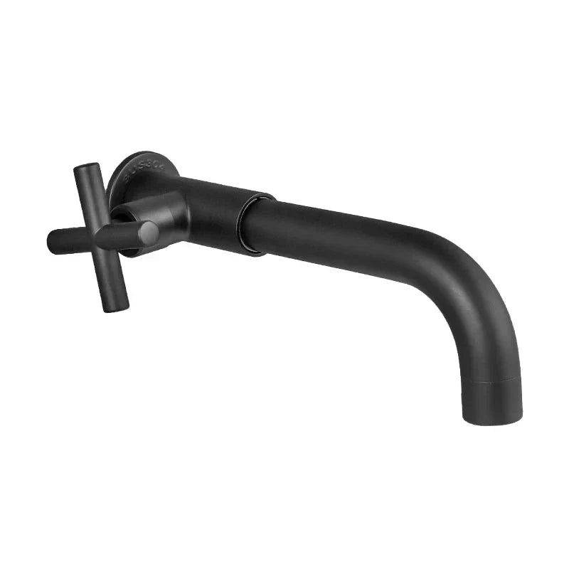 Luxury Wall-Mounted Faucet with Waterfall Design for Bathroom Renovation