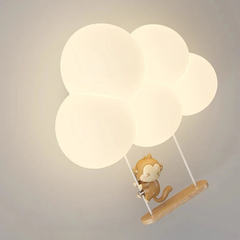 CloudLight – Modern LED Wall Lamp for Kids