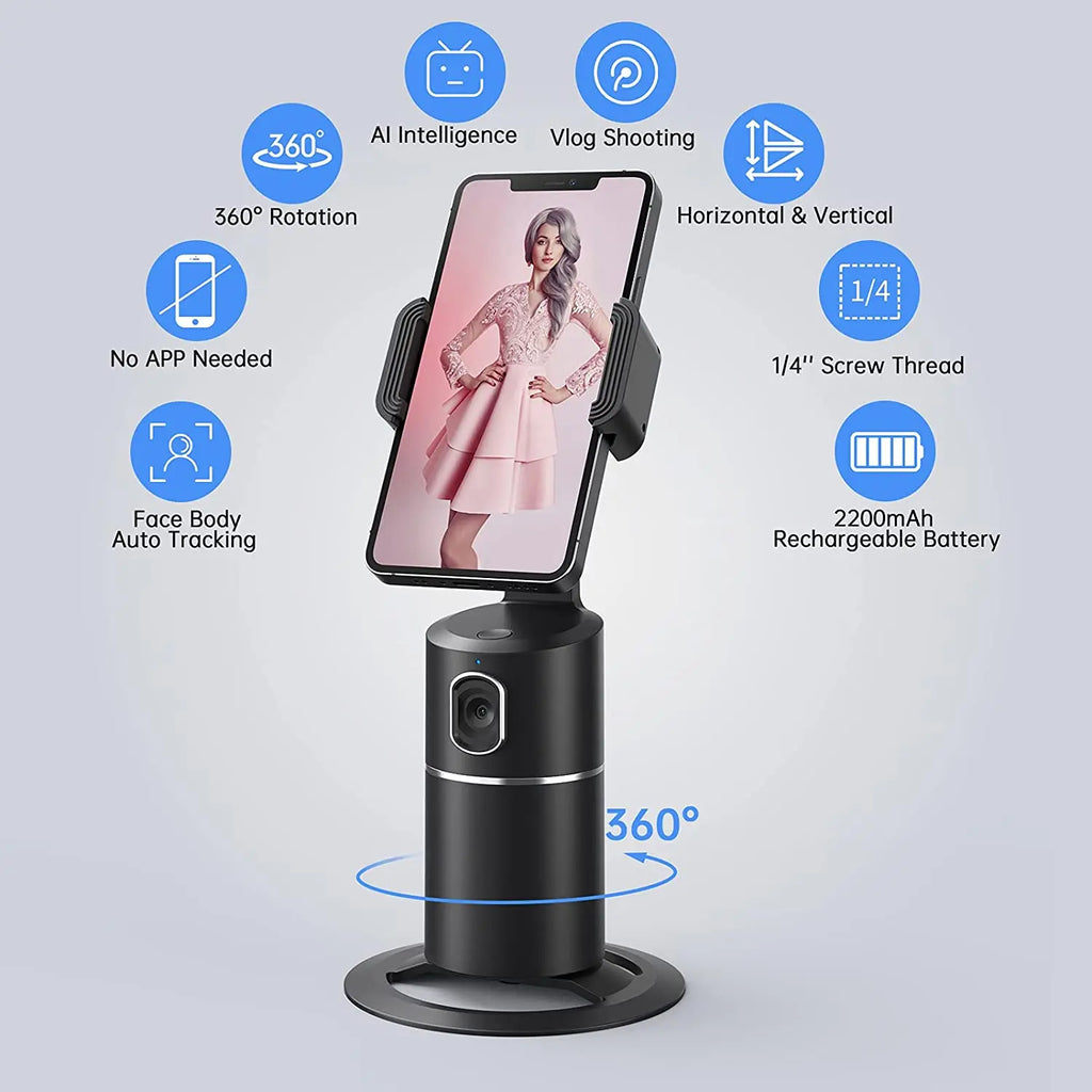 Follow Frame - Automatic Phone Holder with Face Recognition