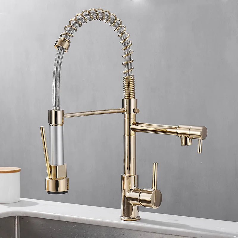 AquaFusion – Modern Kitchen Faucet with Stylish Functionality