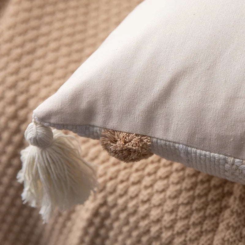 Lumière Luxe Cushion Cover - Elegant Tufted Style for Your Interior