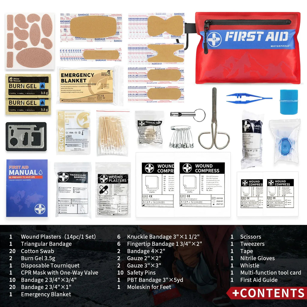 TrailGuard - Lightweight and Robust First Aid Kit for Adventures