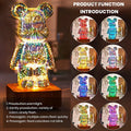 StarBear - Enchanting 3D Fireworks Effect Lamp