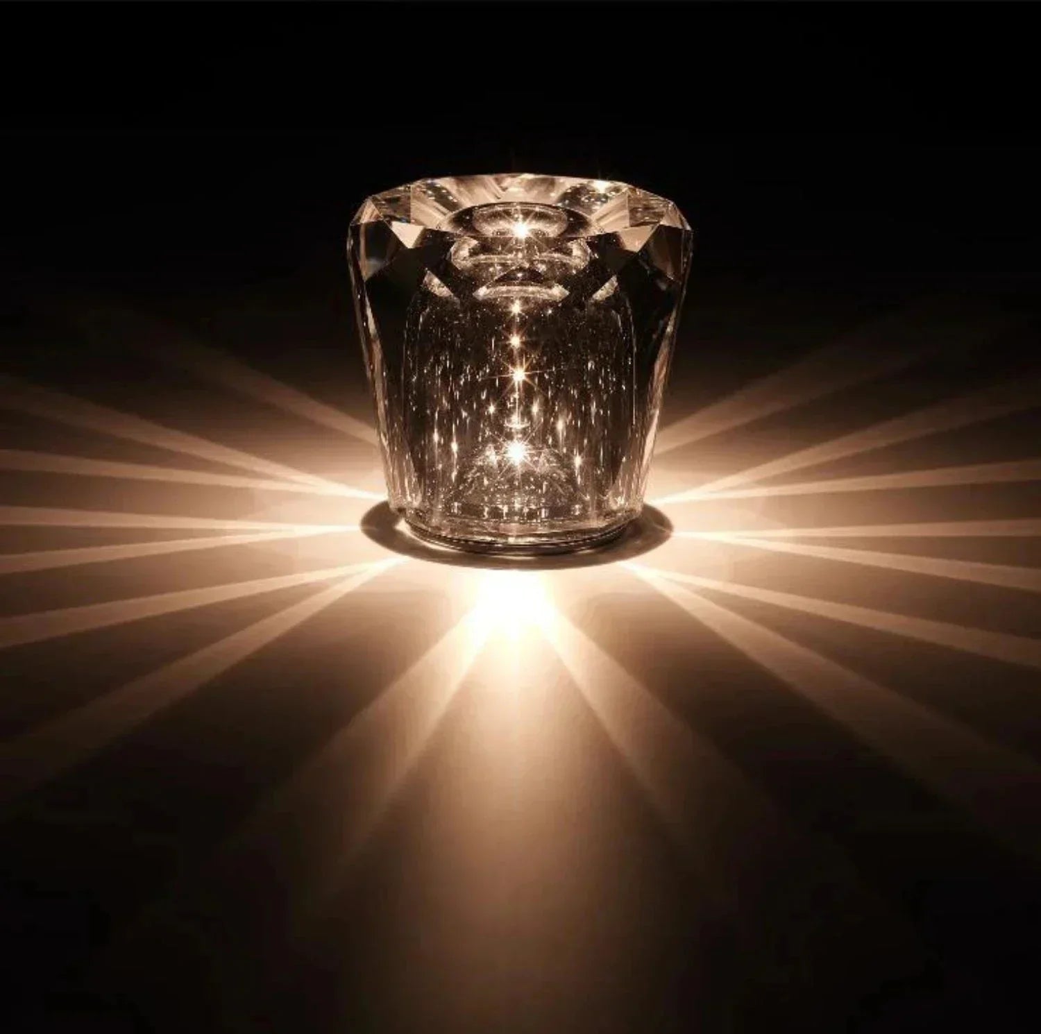 ChicGlow - Luxury Crystal and Iron Chandelier for Restaurants