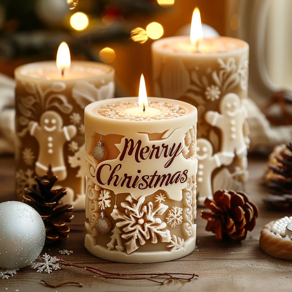 Stylish 3D Candle Mold – Create Unique Party Decorations
