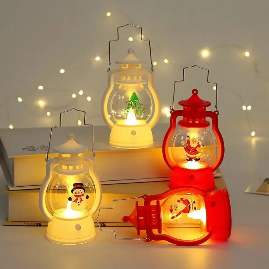 LumiereMagique Christmas Table Lamp - Charming Santa LED Lamp