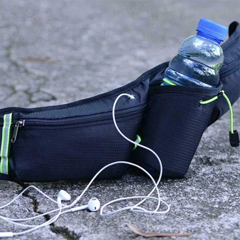 RunEase Belt – Waterproof Running Belt with Bottle Holder
