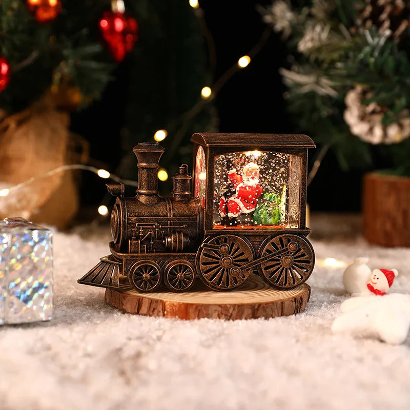 Magic Christmas TrainEnchanté - Magical Christmas decoration with LED