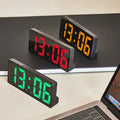 VoiceSnooze LED Clock – Stylish Alarm Clock Whiteh Night Mode