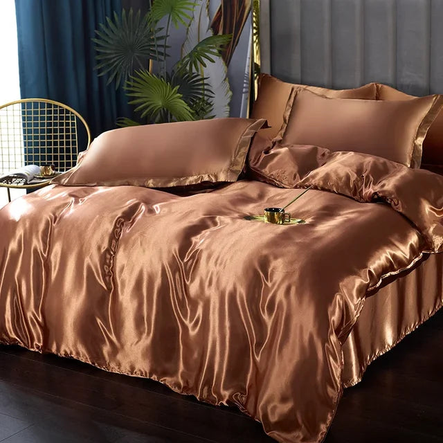 SatinDream Bedset - Luxury Satin Bedding for Dreamlike Nights