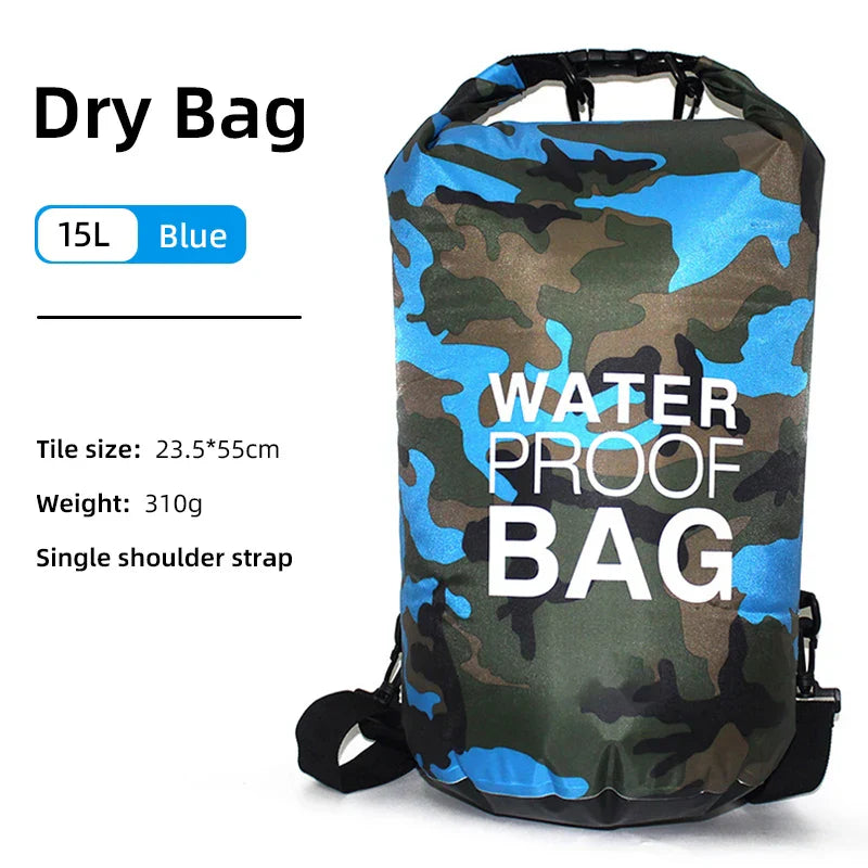 AquaVault - Waterproof Backpack with Separate Compartments