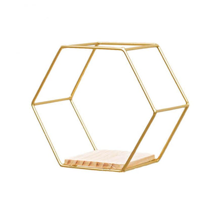 HexaShelf - Stylish Hexagonal Wall Decoration for Your Stuff