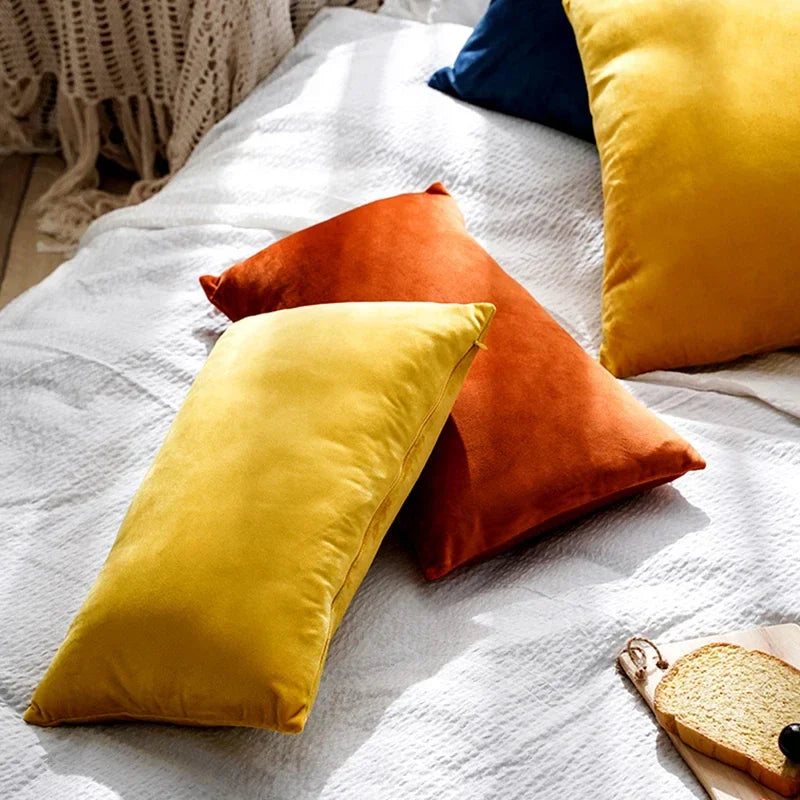 Orion Noir Cushion Cover - Luxury Velvet Cushion Cover for a Stylish Interior