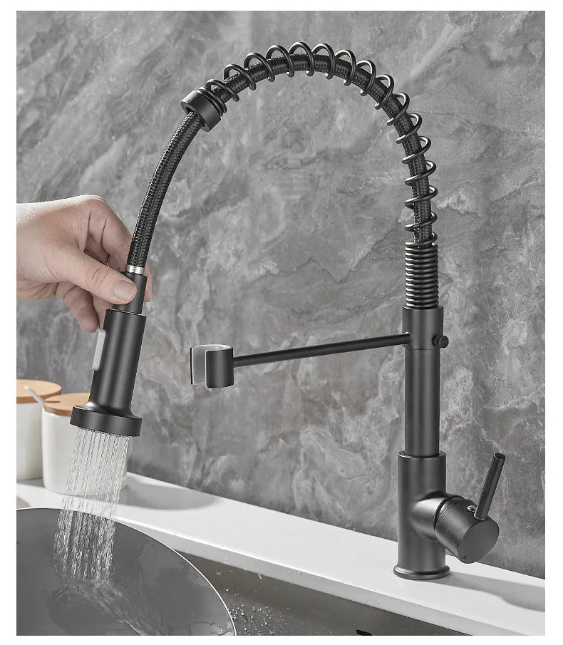 AquaFusion – Modern Kitchen Faucet with Stylish Functionality