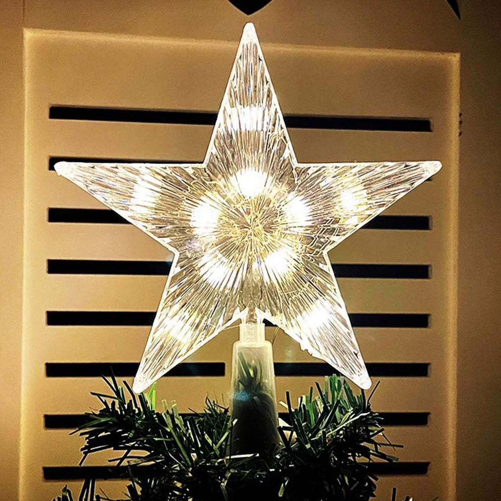 Starlit - Magical LED Star for Christmas Tree Decoration