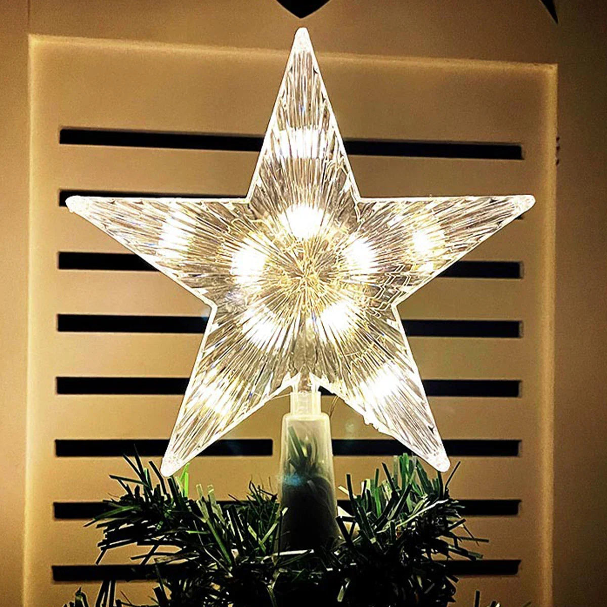 Starlit - Magical LED Star for Christmas Tree Decoration