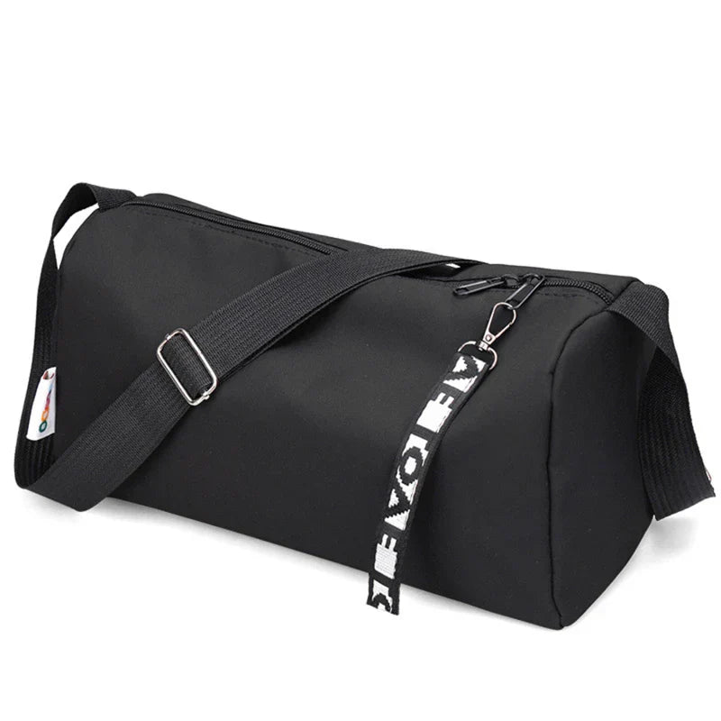 Sporty Elegance Duffle Bag - SwiftFit Nylon Sports Bag for Activities