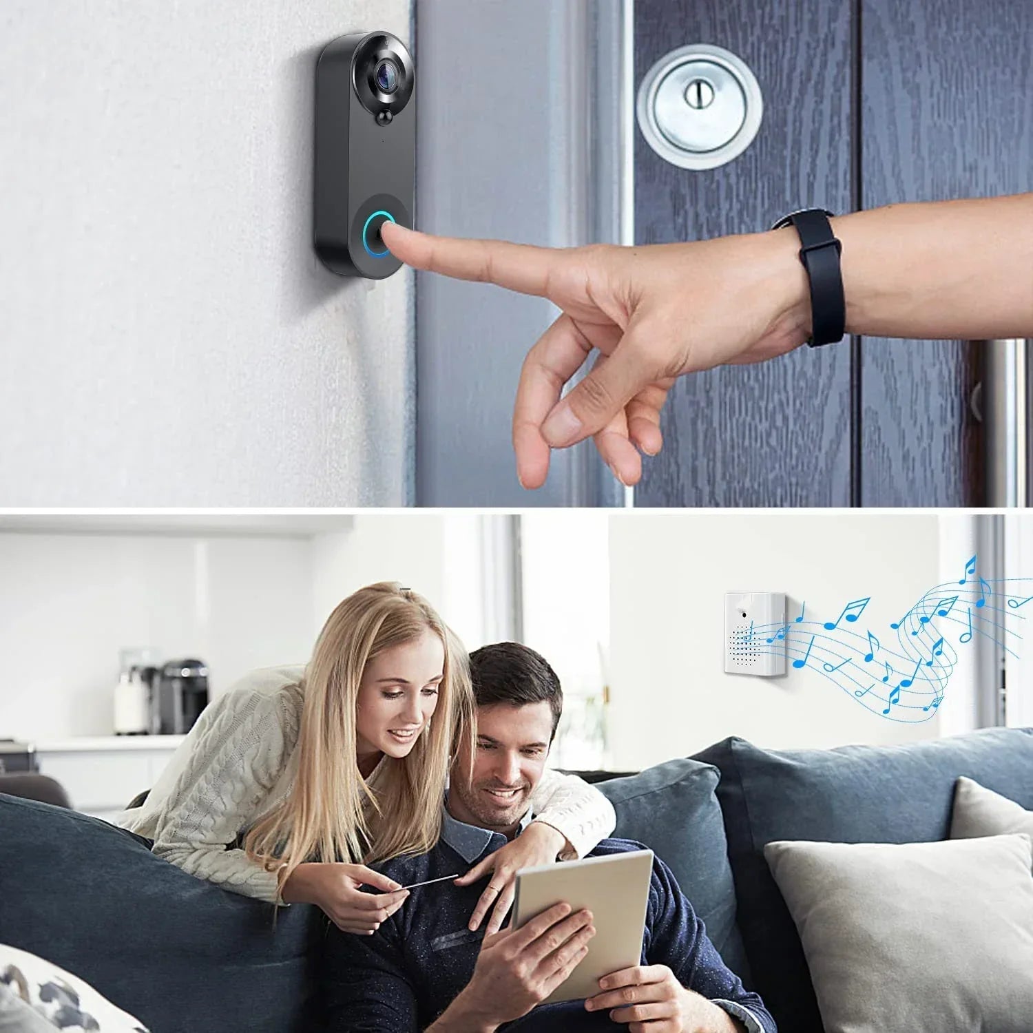 SecuriCam - Smart Video Doorbell with HD Security