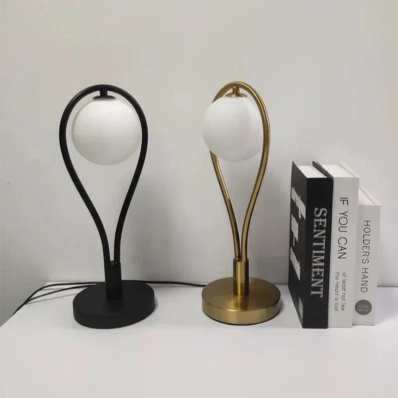 FrostedGlow - Minimalist Scandinavian Mood Lamp