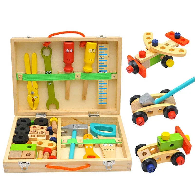 BuilderCraft Set – Creative Montessori Building Set for Children