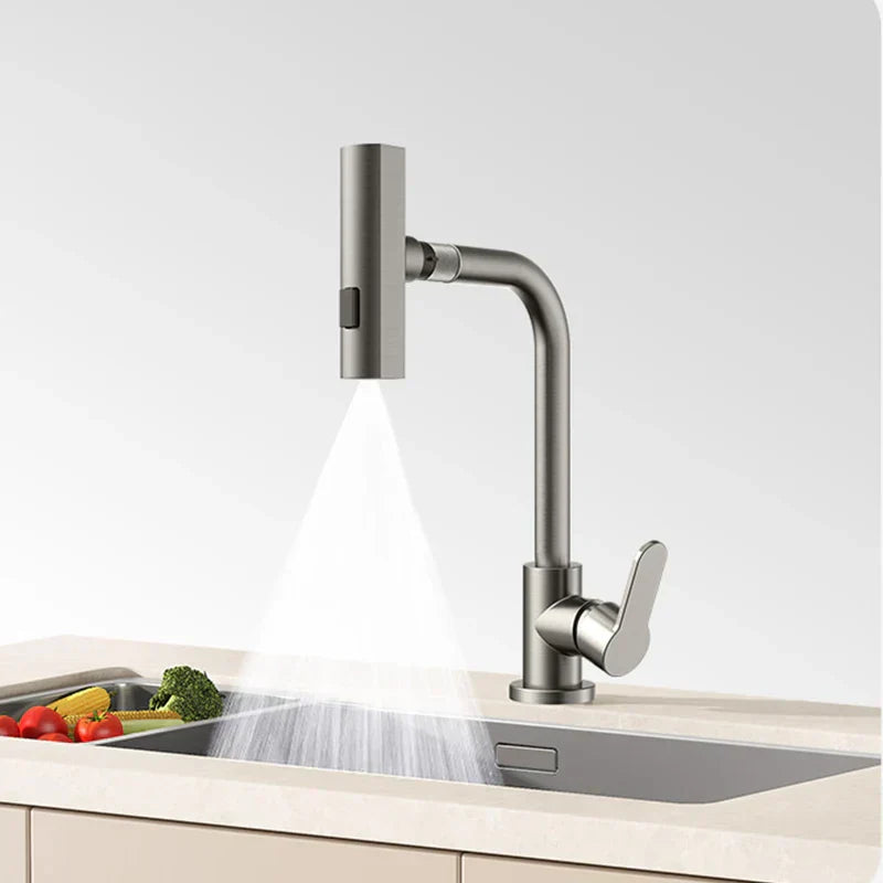 AquaTwist – Elegant Kitchen Faucet with Flexible Spout