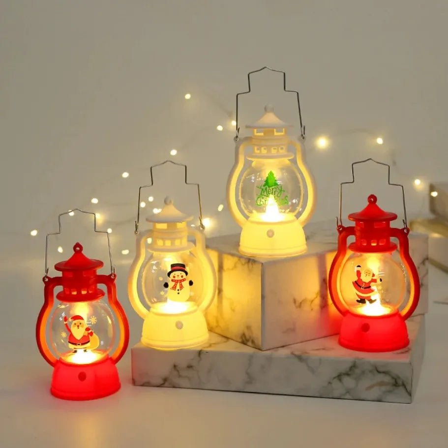 LumiereMagique Christmas Table Lamp - Charming Santa LED Lamp