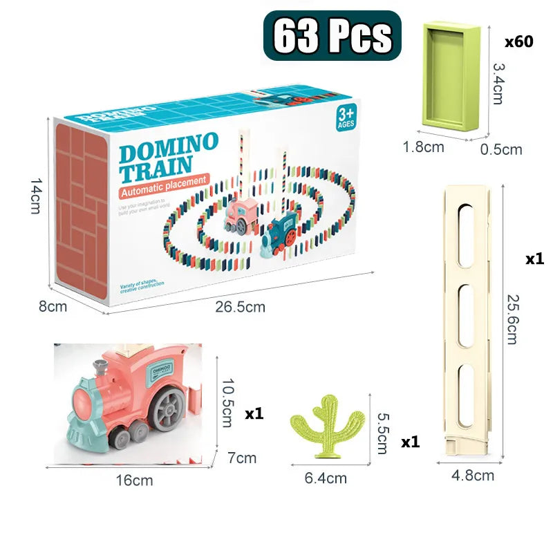Creative Domino Express - Play and Learn with Colorful Stones