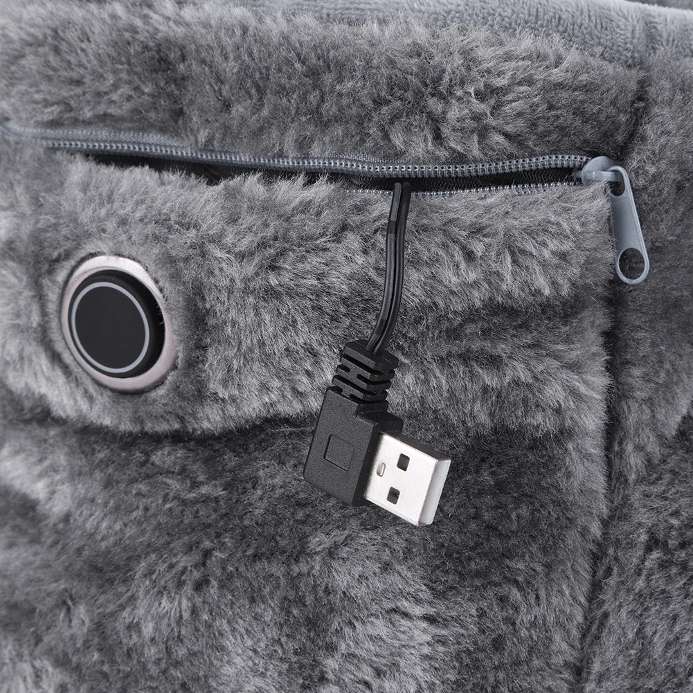 DreamStep Slippers - Warm and Luxurious USB Electric Slippers for Cold Days