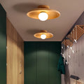 Woodland Ceiling Lamp - Elegant Wooden Ceiling Lamp Whiteh Warm LED Light for Your Interior