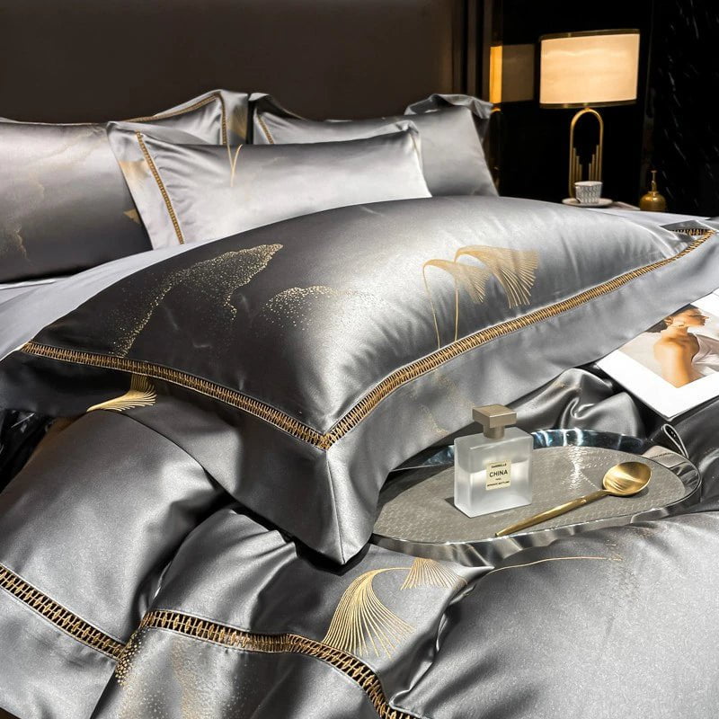 Golden Mist – Luxury Egyptian Cotton Duvet Cover