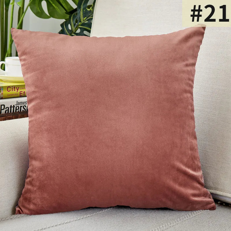 Elegant Velvet Cushion Cover - for Luxurious Interiors