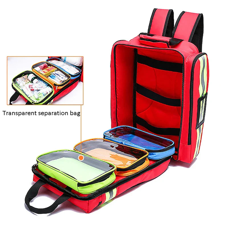 RescueReady - Robust First Aid and Survival Backpack