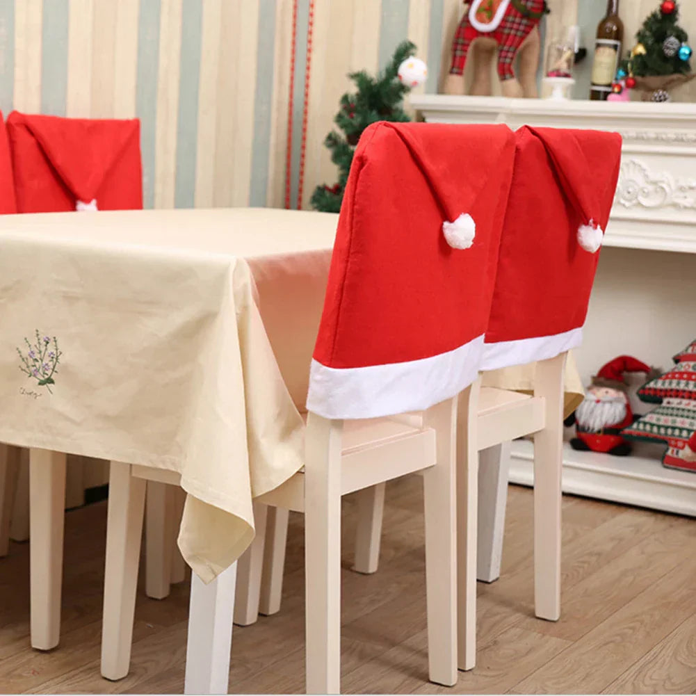 Festive Christmas Cover Chair Covers - for a Sparkling Table Setting