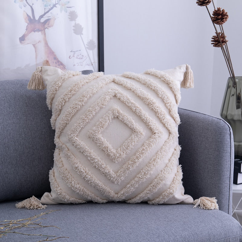 BohoVibes Pillow Covers – Ibiza Style for Your Home