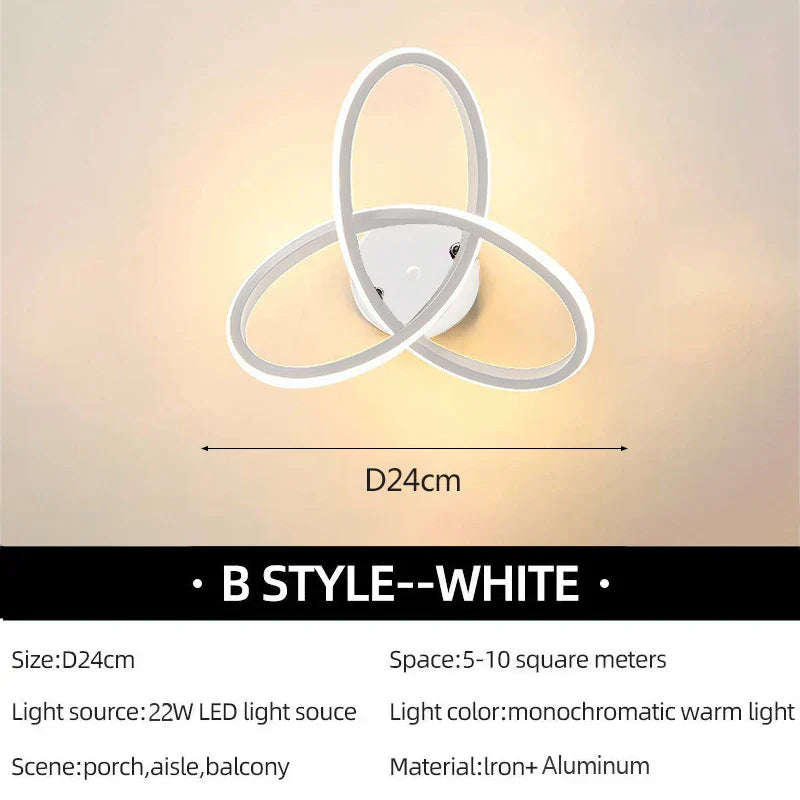 LuxeLED – Elegant LED Ceiling Lamp for Living Room