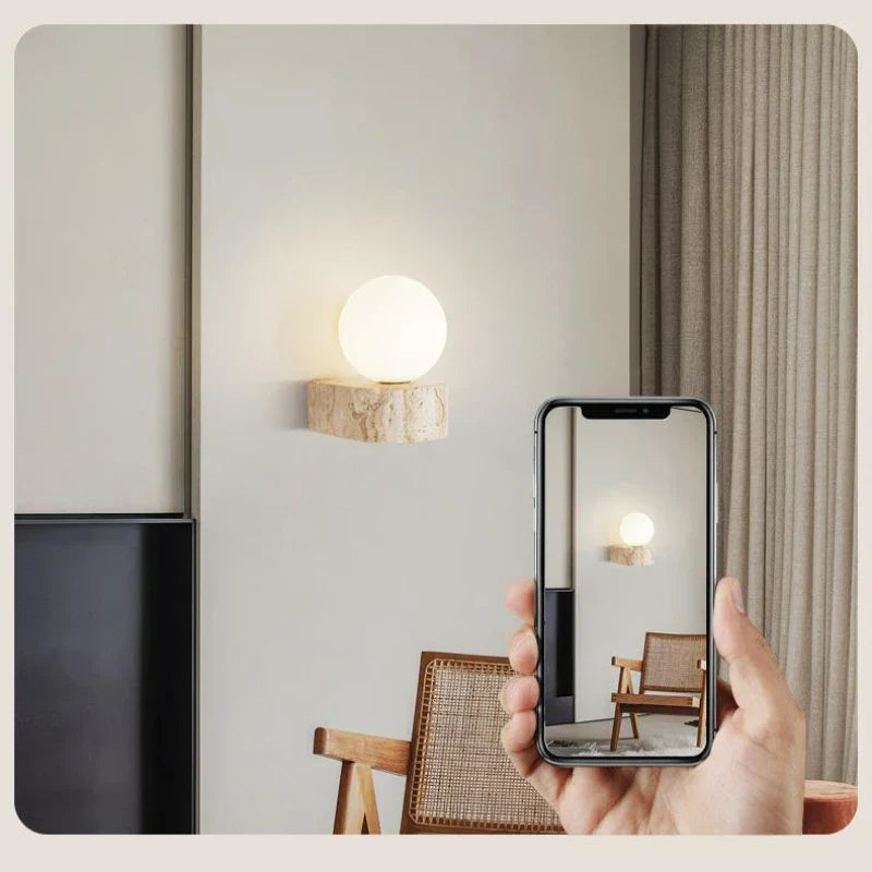 RetroGlow LED Wall Lamp for Hall
