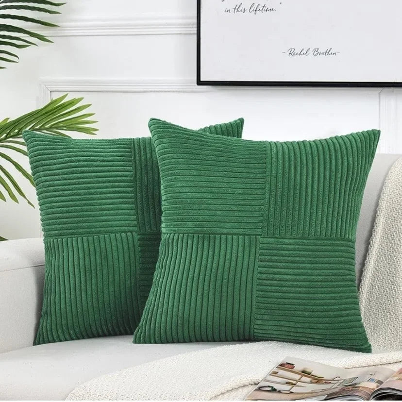 Quintessence Cushion Covers - Stylish Set of 2 Cushion Covers for Any Interior