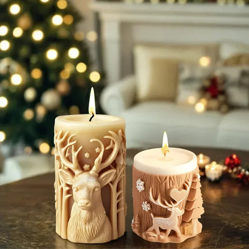 Stylish 3D Candle Mold – Create Unique Party Decorations