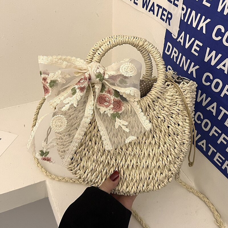 RomyBag - Summer Rattan Shoulder Bag for Women