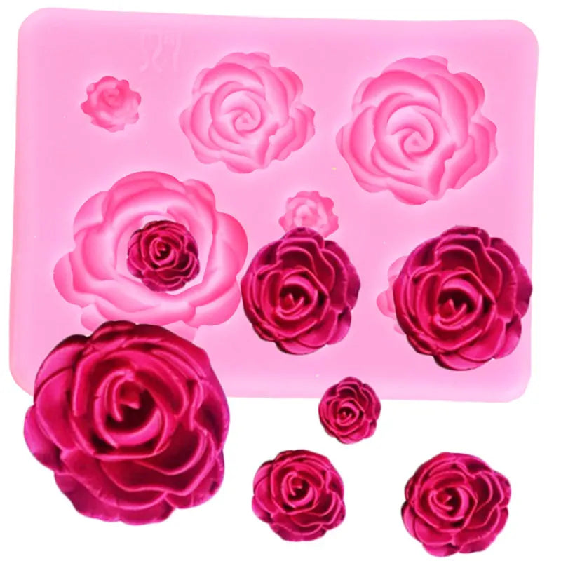 MiniRose - Silicone Mould for Detailed Flower Creations