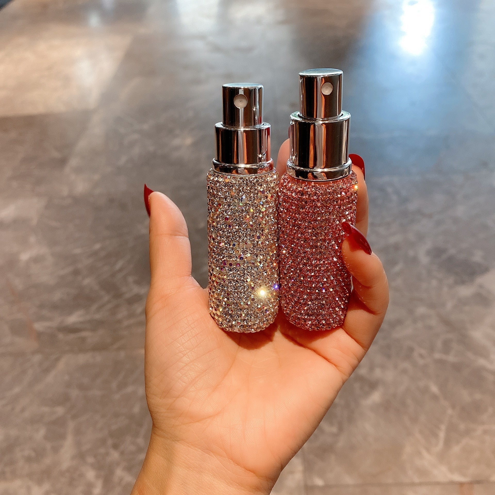 DiamondScent - Luxury Refillable Perfume Bottle for Style