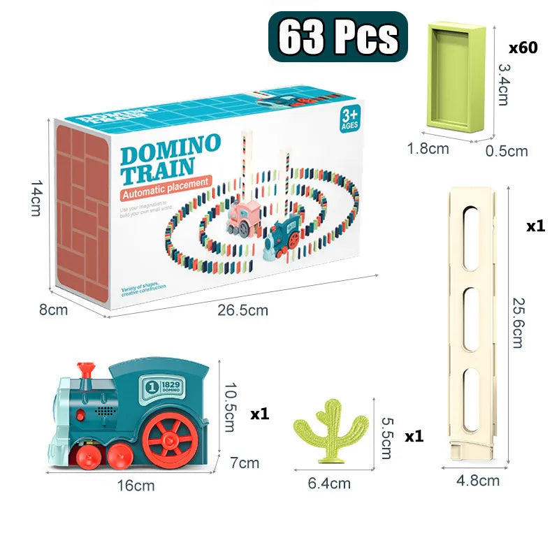 Creative Domino Express - Play and Learn with Colorful Stones