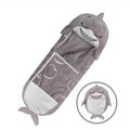 DreamNest Children's Sleeping Bag - Stylish Children's Sleeping Bag Whiteh Cushion for Every Adventure