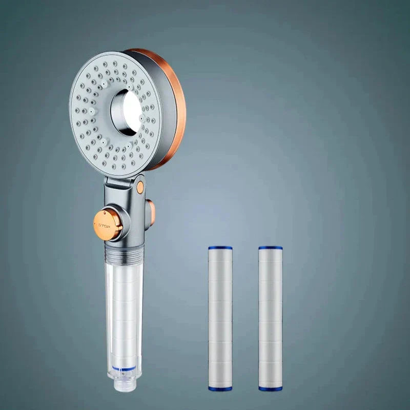 RainBoost - Luxury Water-Saving Rain Shower Head with 3 Spray Modes