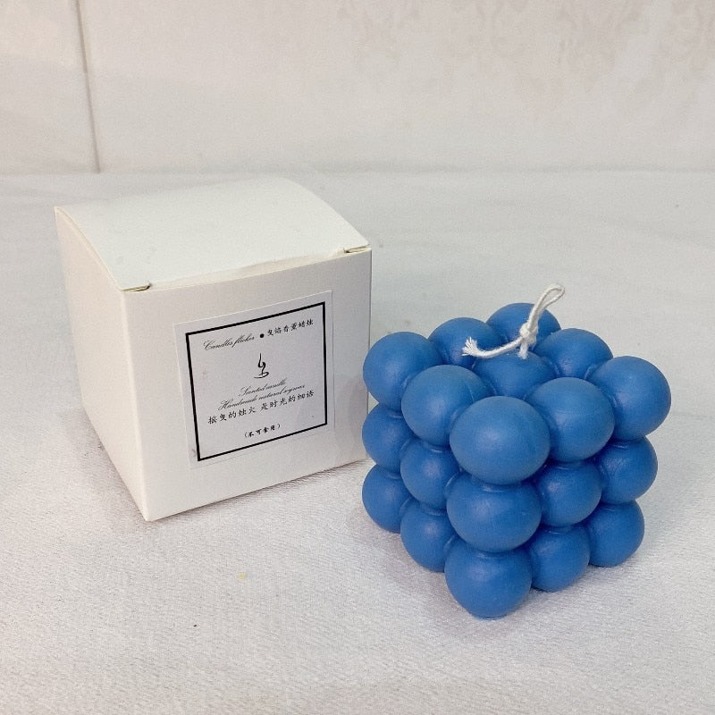 BubbleGlow Candle - Trendy Candle for Your Interior