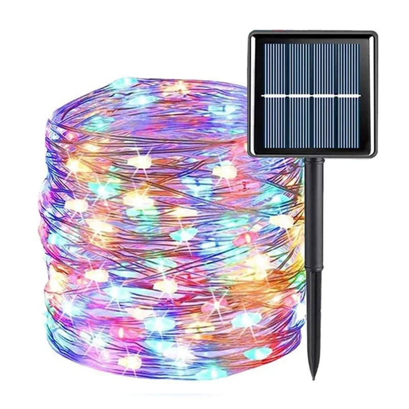 LumiereSolaire String Lights - Enchanting Solar Outdoor Lighting