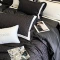 Obscur Rhythm – Luxury Egyptian Cotton Duvet Cover Set