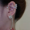 Gorgeous Butterfly Cuff Earrings
