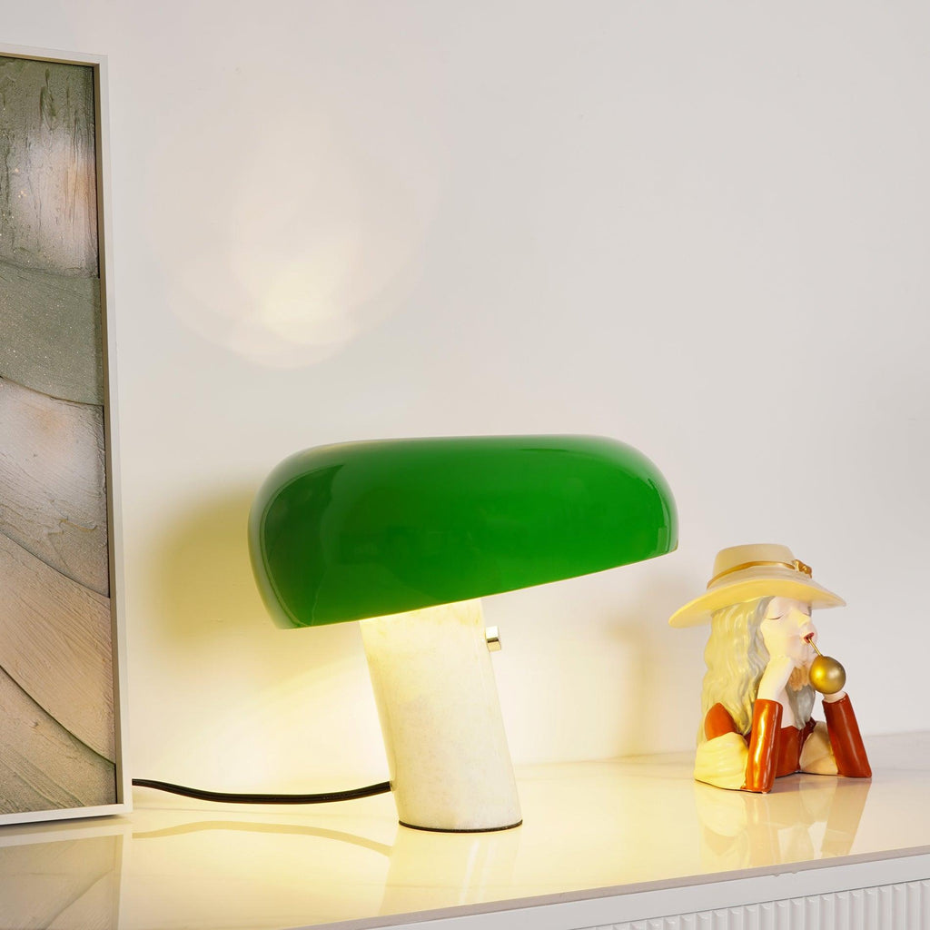 StoneGlow Table Lamp – Luxury Marble Design Lighting