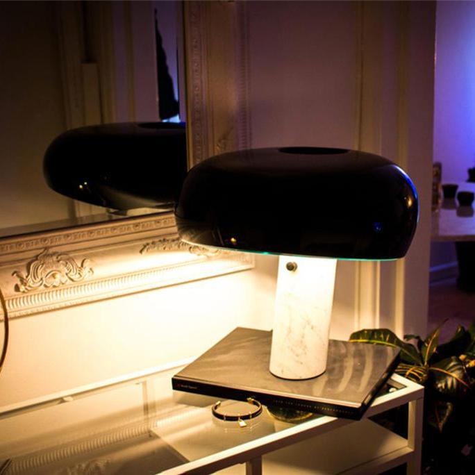 StoneGlow Table Lamp – Luxury Marble Design Lighting